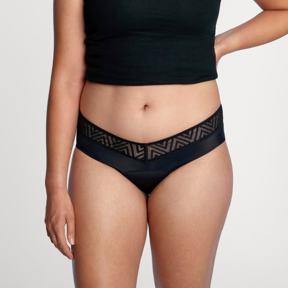 Lot of 2 Thinx Hiphugger Period Panties Medium New